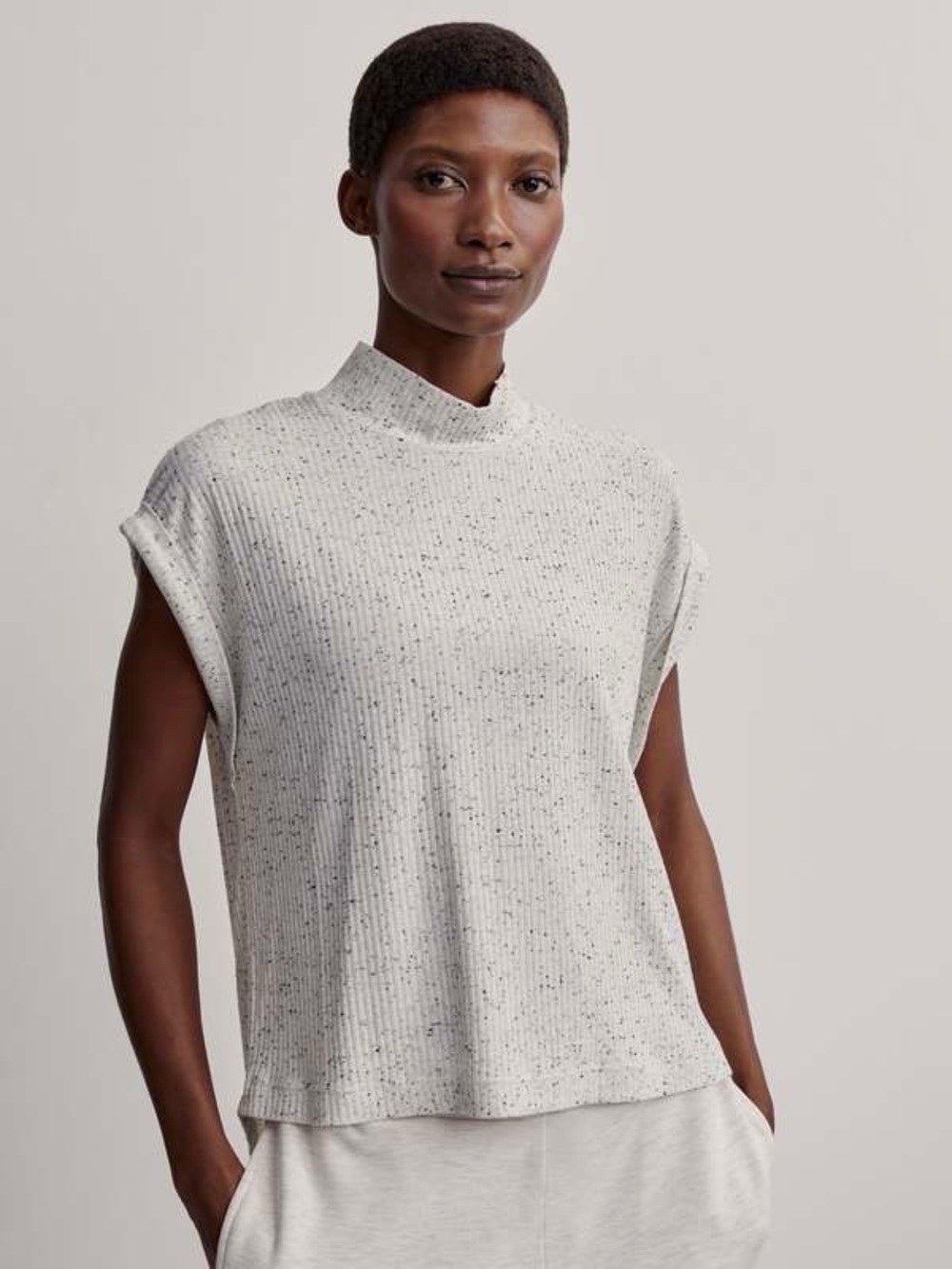 Varley Durant Loose Fit Ribbed Tee